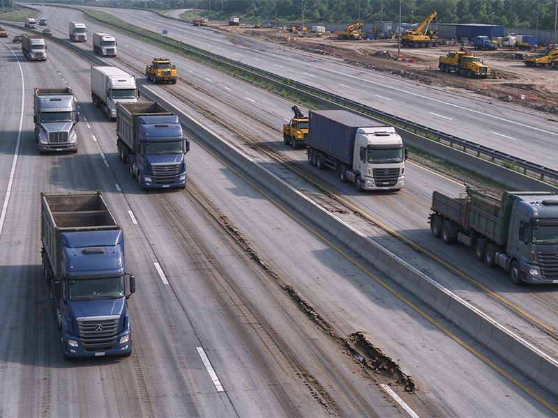 Heavy-haul road stabilization